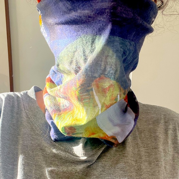 Van Gogh Infinity Mask - Picture 2 of 2